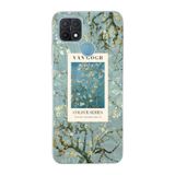 Manitoba Oppo A15/A15S Uyumlu Van Gogh Tasarımlı Baskılı Şeffaf Telefon Kılıfı
