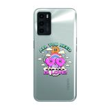 Manitoba Oppo A16 / A55 Uyumlu All You Need Tasarımlı Baskılı Şeffaf Telefon Kılıfı
