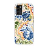 Manitoba Oppo A16 / A55 Uyumlu Baskılı Yumuşak Silikon Şeffaf Telefon Kılıfı, Desen294