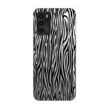 Manitoba Oppo A16 / A55 Uyumlu Baskılı Yumuşak Silikon Şeffaf Telefon Kılıfı, Zebra Desen