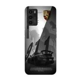 Manitoba Oppo A16 / A55 Uyumlu Baskılı Yumuşak Silikon Telefon Kılıfı, Porsche Tasarım, Siyah