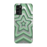 Manitoba Oppo A16 / A55 Uyumlu Baskılı Yumuşak Silikon Telefon Kılıfı, Yeşil Desen