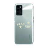 Manitoba Oppo A16 / A55 Uyumlu Star Girl Tasarımlı Baskılı Şeffaf Telefon Kılıfı