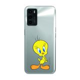 Manitoba Oppo A16 / A55 Uyumlu Tweety Tasarımlı Baskılı Şeffaf Telefon Kılıfı