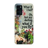 Manitoba Oppo A16 / A55 Uyumlu What If Tasarımlı Baskılı Şeffaf Telefon Kılıfı
