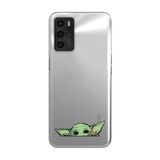 Manitoba Oppo A16 / A55 Uyumlu Yoda Tasarımlı Baskılı Şeffaf Telefon Kılıfı