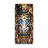 Manitoba Oppo A16/A55 Uyumlu Sanat Tasarımlı Baskılı Şeffaf Telefon Kılıfı