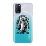 Manitoba Oppo A52/A72/A92 Uyumlu Baskılı Yumuşak Silikon Şeffaf Telefon Kılıfı, St. Michael Archangel Carmelite Desen