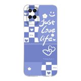 Manitoba Oppo A54 Uyumlu Just Love Life Tasarımlı Baskılı Şeffaf Telefon Kılıfı