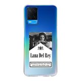 Manitoba Oppo A54 Uyumlu Lana Del Rey Tasarımlı Baskılı Şeffaf Telefon Kılıfı, Çok Renkli
