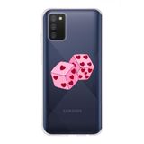 Manitoba Samsung Galaxy A02S Uyumlu Zarlar Tasarımlı Baskılı Şeffaf Telefon Kılıfı