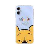 Manitoba Samsung Galaxy A04 Uyumlu Baskılı Yumuşak Silikon Şeffaf Telefon Kılıfı, Winnie the Pooh Desen