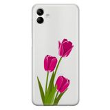 Manitoba Samsung Galaxy A04 Uyumlu Baskılı Yumuşak Silikon Şeffaf Telefon Kılıfı