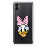 Manitoba Samsung Galaxy A04 Uyumlu Daphne Tasarımlı Baskılı Şeffaf Telefon Kılıfı