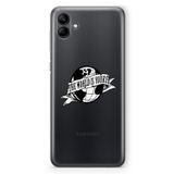 Manitoba Samsung Galaxy A04 Uyumlu The World Is Yours Tasarımlı Baskılı Şeffaf Telefon Kılıfı