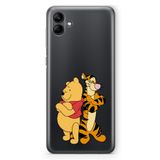 Manitoba Samsung Galaxy A04 Uyumlu Winnie Tasarımlı Baskılı Şeffaf Telefon Kılıfı