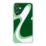 Manitoba Samsung Galaxy A04S ile Uyumlu Baskılı Yumuşak Silikon Şeffaf Telefon Kılıfı