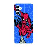 Manitoba Samsung Galaxy A04S Uyumlu Örümcek Adam Tasarımlı Baskılı Şeffaf Telefon Kılıfı