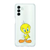 Manitoba Samsung Galaxy A04S Uyumlu Tweety Tasarımlı Baskılı Şeffaf Telefon Kılıfı
