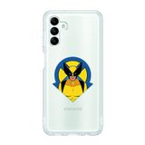 Manitoba Samsung Galaxy A04S Uyumlu Wolverine Tasarımlı Baskılı Şeffaf Telefon Kılıfı