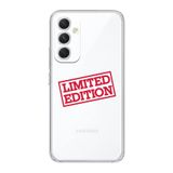 Manitoba Samsung Galaxy A14 Uyumlu Limited Edition Tasarımlı Şeffaf Telefon Kılıfı