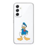 Manitoba Samsung Galaxy A14 Uyumlu Sevimli Ördek Tasarımlı Şeffaf Telefon Kılıfı, Silikon, Çok Renkli