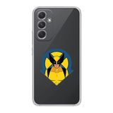 Manitoba Samsung Galaxy A14 Uyumlu Wolverine Tasarımlı Baskılı Şeffaf Telefon Kılıfı
