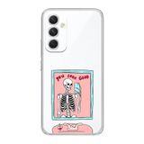 Manitoba Samsung Galaxy A14 Uyumlu You Look Good Tasarımlı Şeffaf Telefon Kılıfı, Çok Renkli