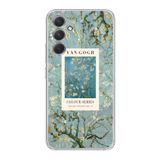 Manitoba Samsung Galaxy A15 Uyumlu Van Gogh Tasarımlı Baskılı Şeffaf Telefon Kılıfı