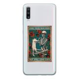 Manitoba Samsung Galaxy A20S Uyumlu Love Cats Tasarımlı Şeffaf Telefon Kılıfı, Çok Renkli