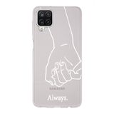 Manitoba Samsung Galaxy A22/M22/M32 Uyumlu Baskılı Yumuşak Silikon Şeffaf Telefon Kılıfı, Always Deseni