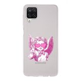 Manitoba Samsung Galaxy A22/M22/M32 Uyumlu Baskılı Yumuşak Silikon Şeffaf Telefon Kılıfı, Desen289