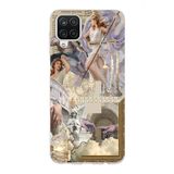 Manitoba Samsung Galaxy A22/M22/M32 Uyumlu Baskılı Yumuşak Silikon Şeffaf Telefon Kılıfı, Desen58