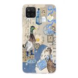 Manitoba Samsung Galaxy A22/M22/M32 Uyumlu Baskılı Yumuşak Silikon Telefon Kılıfı, Desen269