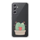 Manitoba Samsung Galaxy A25 Uyumlu Baskılı Yumuşak Silikon Şeffaf Telefon Kılıfı, Desen236