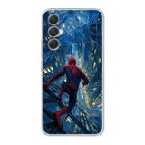 Manitoba Samsung Galaxy A25 Uyumlu Baskılı Yumuşak Silikon Şeffaf Telefon Kılıfı, Desen253