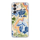 Manitoba Samsung Galaxy A25 Uyumlu Baskılı Yumuşak Silikon Şeffaf Telefon Kılıfı, Desen294