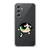 Manitoba Samsung Galaxy A25 Uyumlu Buttercup Tasarımlı Baskılı Şeffaf Telefon Kılıfı