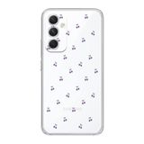 Manitoba Samsung Galaxy A25 Uyumlu Kiraz Tasarımlı Baskılı Şeffaf Telefon Kılıfı