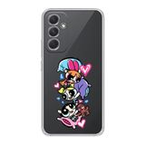Manitoba Samsung Galaxy A25 Uyumlu Powerpuff Girls Tasarımlı Baskılı Şeffaf Telefon Kılıfı