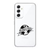 Manitoba Samsung Galaxy A25 Uyumlu The World Is Yours Tasarımlı Baskılı Şeffaf Telefon Kılıfı