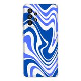 Manitoba Samsung Galaxy A33 ile Uyumlu Sanatsal Şekiller Tasarımlı Şeffaf Telefon Kılıfı, Çok Renkli