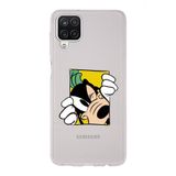 Manitoba Samsung Galaxy M33 ile Uyumlu Gufi Tasarımlı Baskılı Şeffaf Telefon Kılıfı