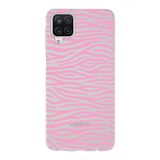 Manitoba Samsung Galaxy M33 ile Uyumlu Zebra Desen Tasarımlı Baskılı Şeffaf Telefon Kılıfı