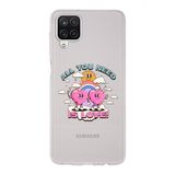 Manitoba Samsung Galaxy M33 Uyumlu All You Need Tasarımlı Baskılı Şeffaf Telefon Kılıfı