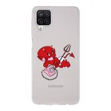 Manitoba Samsung Galaxy M33 Uyumlu Baskılı Yumuşak Silikon Şeffaf Telefon Kılıfı, Desen194