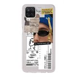 Manitoba Samsung Galaxy M33 Uyumlu Baskılı Yumuşak Silikon Şeffaf Telefon Kılıfı, Desen214