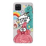 Manitoba Samsung Galaxy M33 Uyumlu Baskılı Yumuşak Silikon Şeffaf Telefon Kılıfı, Patrick Star Desen