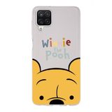 Manitoba Samsung Galaxy M33 Uyumlu Baskılı Yumuşak Silikon Şeffaf Telefon Kılıfı, Winnie the Pooh Desen