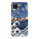 Manitoba Samsung Galaxy M33 Uyumlu Baskılı Yumuşak Silikon Telefon Kılıfı, Desen80